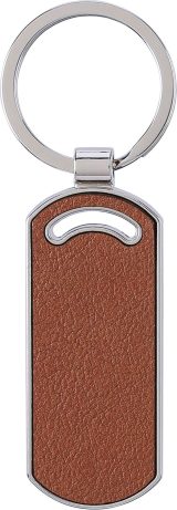 Vue 3 de Porte-clés Jill | Cuir | Ovale