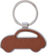 Vue 3 de Porte-clés Joan | Cuir | Voiture