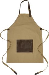 Vue 3 de Tablier Maria | Toile | Déperlant