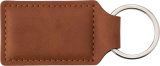 Vue 3 de Porte-clés Vivienne | Simili-cuir | Grav. laser