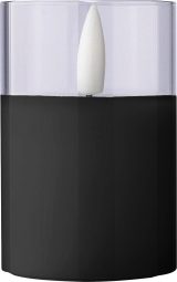 Vue 3 de Bougie LED Serin | Photophore en verre