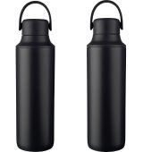 Vue 7 de Bouteille double paroi Omari | 500 ml | Deux bouchons