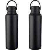 Vue 8 de Bouteille double paroi Omari | 500 ml | Deux bouchons