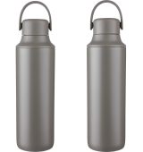 Vue 7 de Bouteille double paroi Omari | 500 ml | Deux bouchons
