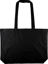 Vue 7 de Sac de courses Tarin | Coton | Soufflet 10 cm
