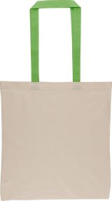 Vue 5 de Sac de courses Maris | Coton | Poignées colorées