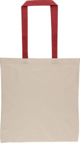 Vue 2 de Sac de courses Maris | Coton | Poignées colorées