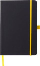 Vue 3 de Carnet de notes Charlene | PU | A5 | Ligné