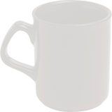 Vue 2 de Mug Jamie | Porcelaine | 250 ml