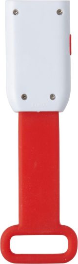Vue 3 de Lumière vélo Duncan | Plastique | 3+1 LED | Sangle silicone