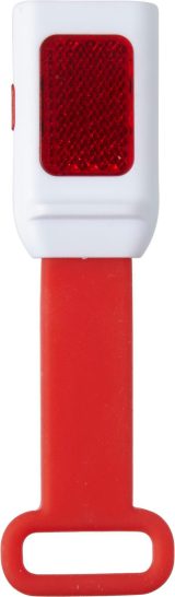 Vue 2 de Lumière vélo Duncan | Plastique | 3+1 LED | Sangle silicone