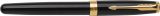 Vue 7 de Parker Sonnet stylo roller | Finitions dorées
