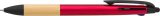 Vue 4 de Stylo à bille Malachi | 3 couleurs | Stylet