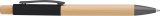 Vue 3 de Stylo bille Anke | Bambou | Aluminium