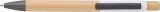 Vue 2 de Stylo bille Anke | Bambou | Aluminium
