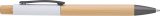 Vue 3 de Stylo bille Anke | Bambou | Aluminium