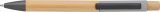 Vue 4 de Stylo bille Anke | Bambou | Aluminium