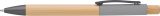 Vue 2 de Stylo bille Anke | Bambou | Aluminium