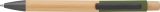 Vue 3 de Stylo bille Anke | Bambou | Aluminium
