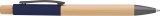 Vue 3 de Stylo bille Anke | Bambou | Aluminium