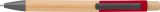 Vue 3 de Stylo bille Anke | Bambou | Aluminium