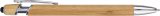 Vue 4 de Stylo bille Darren | Bambou