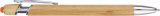 Vue 4 de Stylo bille Darren | Bambou
