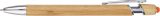 Vue 3 de Stylo bille Darren | Bambou