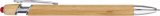 Vue 3 de Stylo bille Darren | Bambou