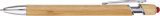 Vue 4 de Stylo bille Darren | Bambou