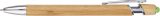 Vue 4 de Stylo bille Darren | Bambou