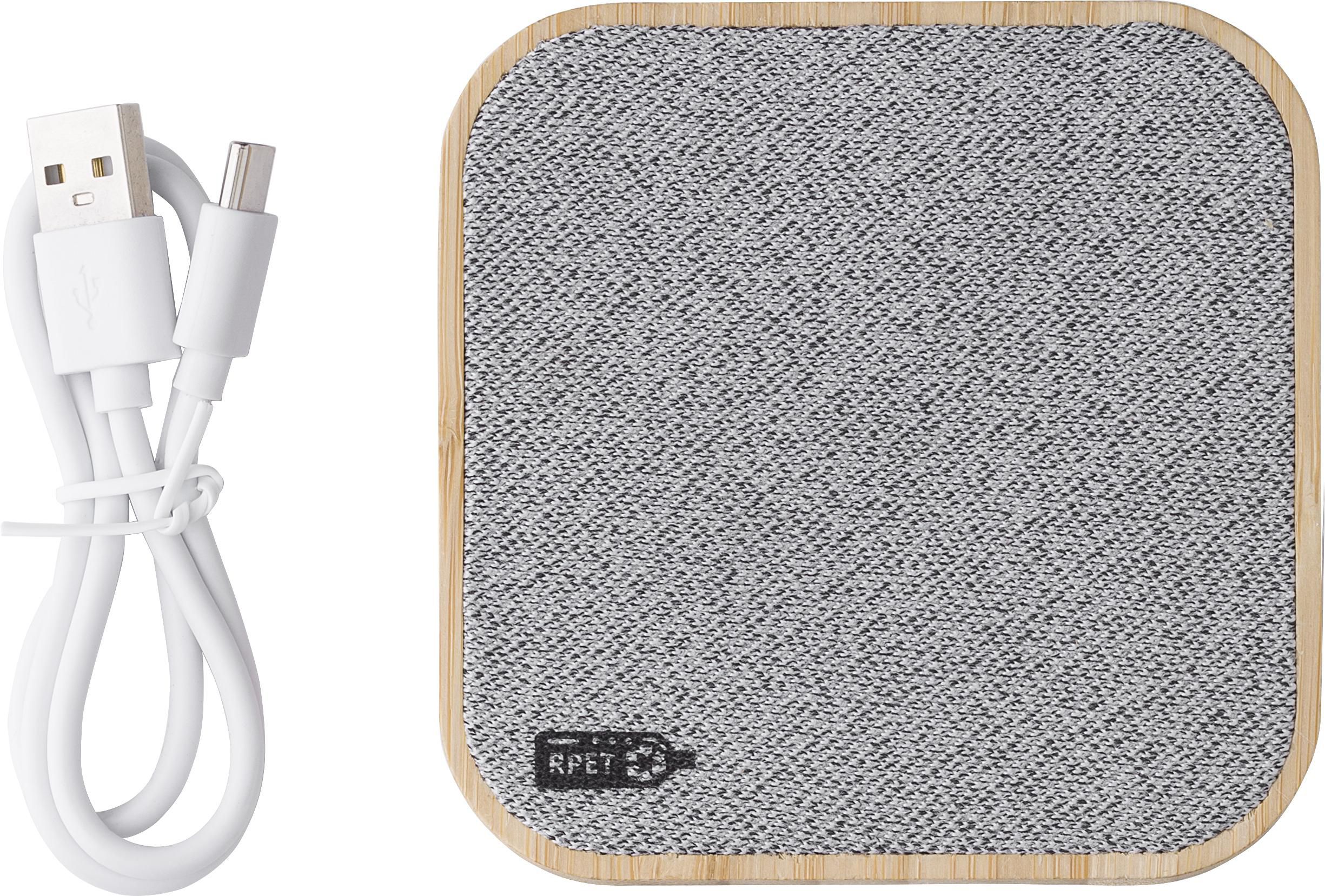 Chargeur sans fil Moses | Bambou | 15 W