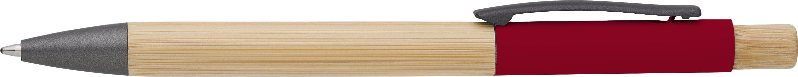 Stylo bille Anke | Bambou | Aluminium