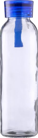 Vue 1 de Gourde | Verre | Couvercle coloré | 500 ml