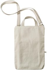 Vue 5 de Sacoche pour ordinateur portable Iker | Coton | 15" | 1,7 l