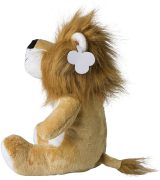 Vue 6 de Lion en peluche Serenity | 20 cm