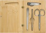 Vue 3 de Set de manucure Lydia | Bambou | 4 pièces