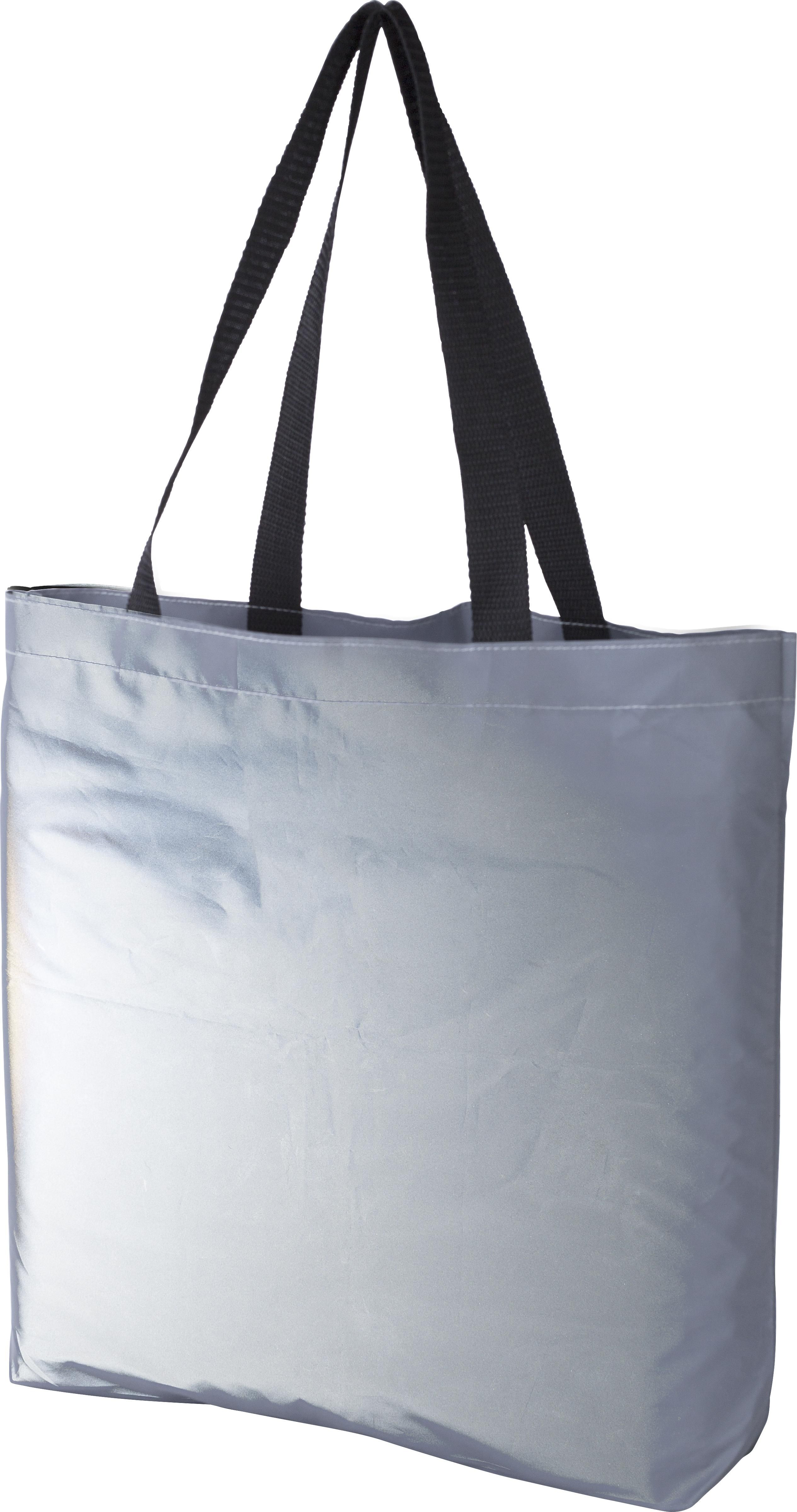 Sac shopping Jordyn | Polyester 100D | Réfléchissant | Longues anses