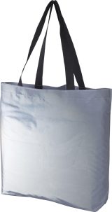 Vue 3 de Sac shopping Jordyn | Polyester 100D | Réfléchissant | Longues anses