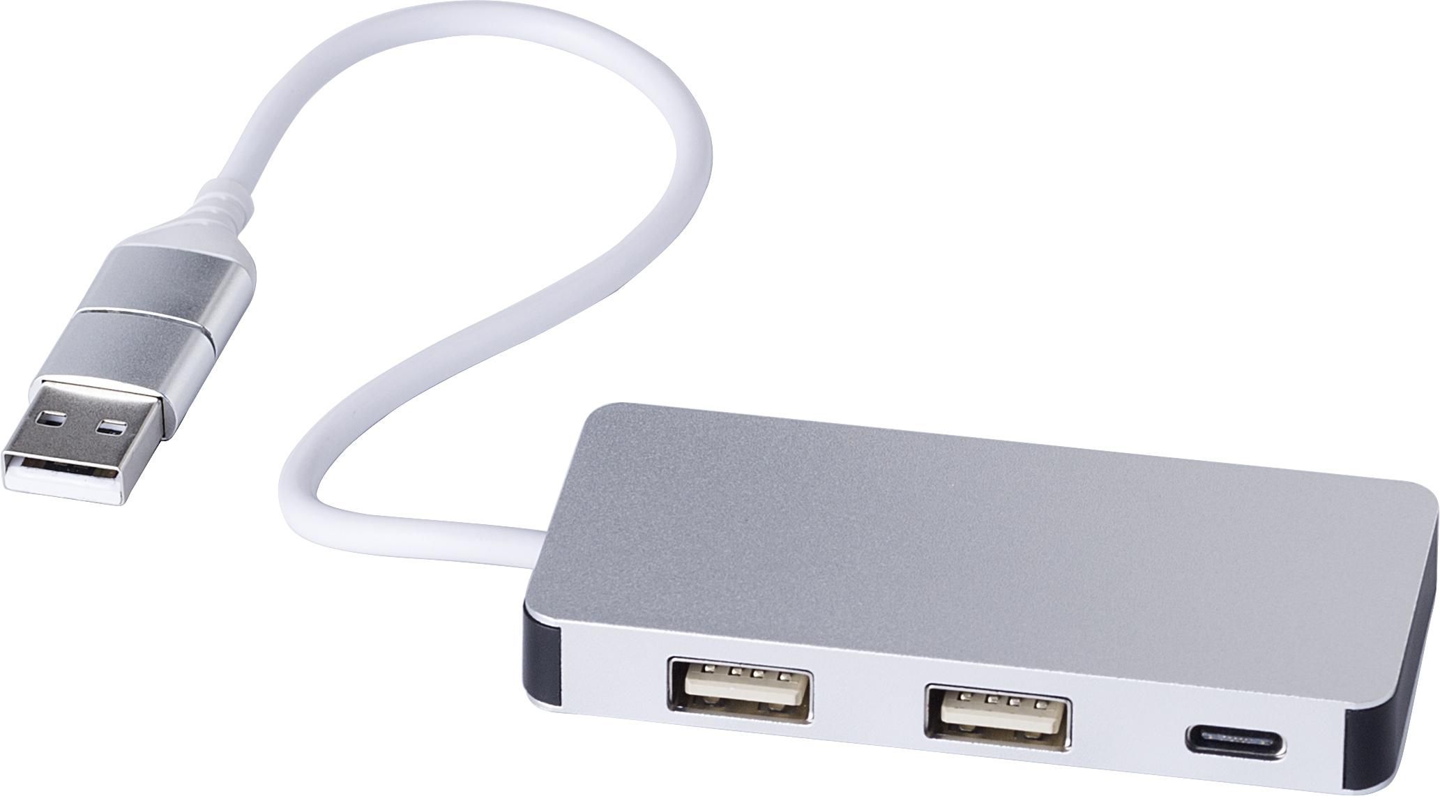 Hub USB Layton | Aluminium | 3 ports