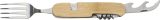 Vue 6 de Set de couverts Ainsley | Bambou | 6-en-1