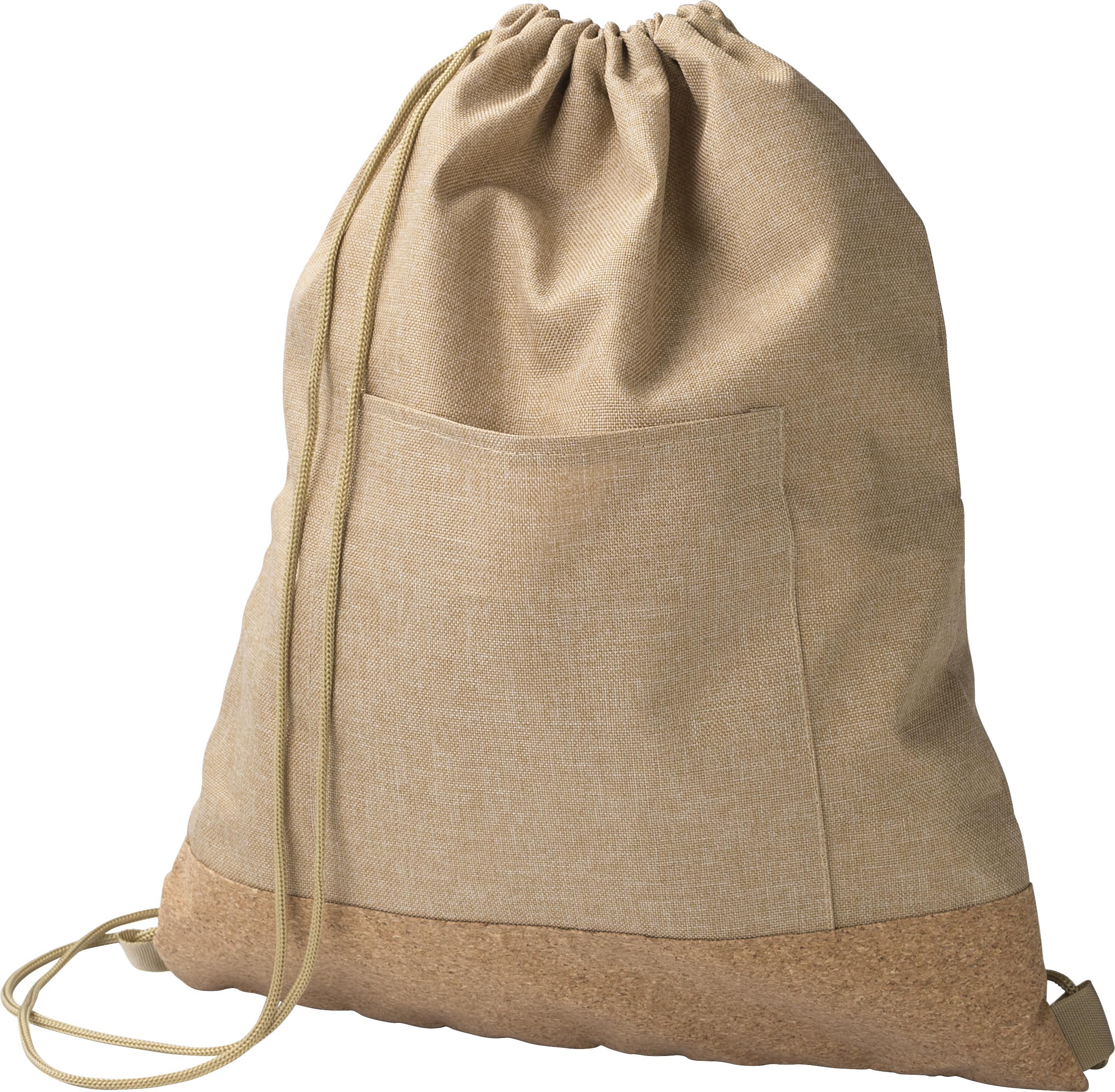 Sac à cordon Ansel | Fond en liège | 6 l