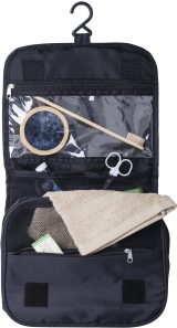 Vue 5 de Trousse de toilette Merrick | Ripstop | Crochet de suspension