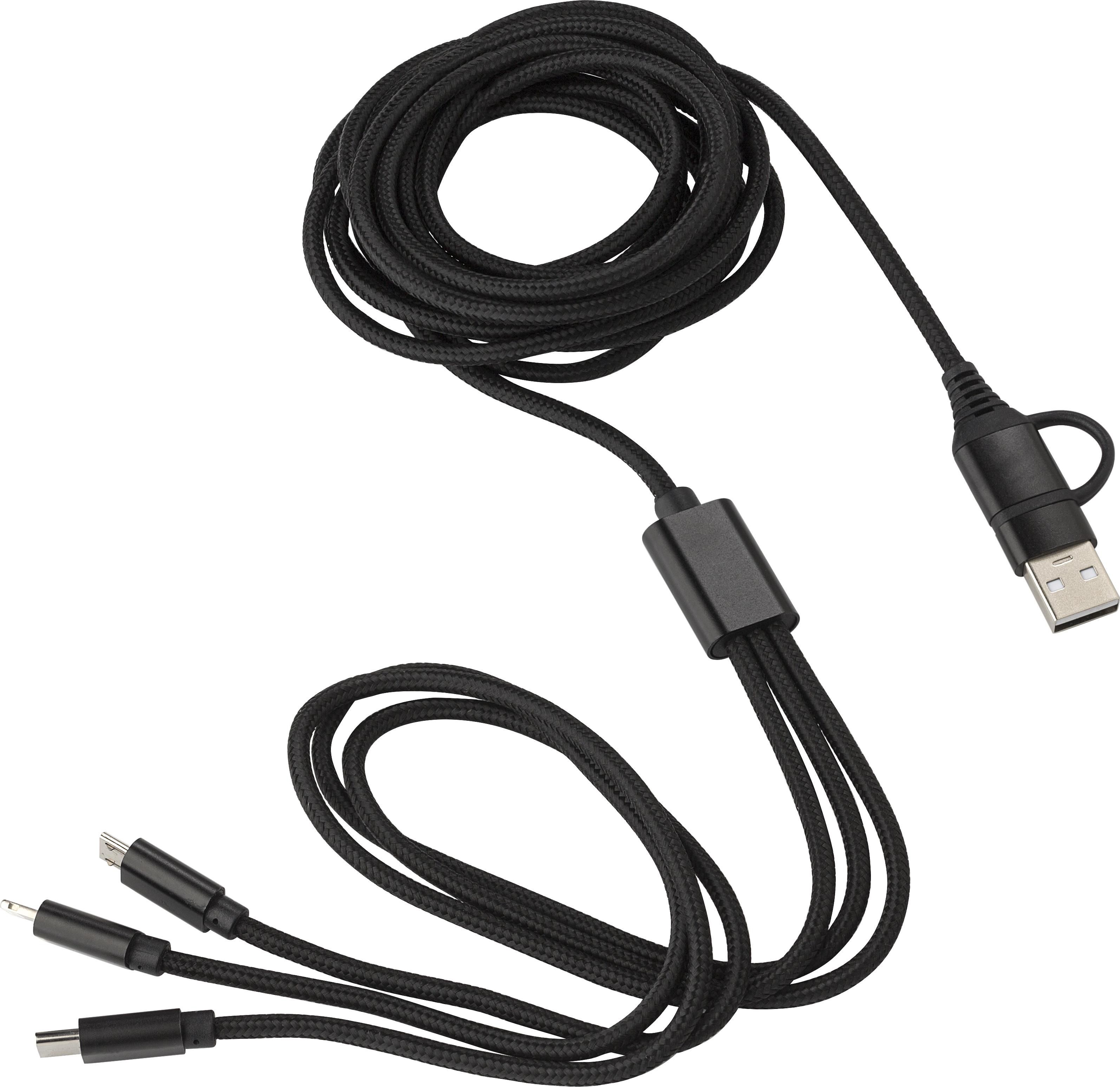 Câble de charge Sable | 4-en-1 | 290 cm