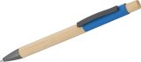 Vue 6 de Stylo bille Anke | Bambou | Aluminium