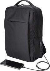 Vue 4 de Sac à dos pour ordinateur portable Jesse | 16 pouces | Port USB