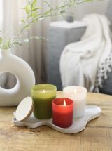 Vue 11 de Bougie en verre Lucas | Cire végétale | 200 g