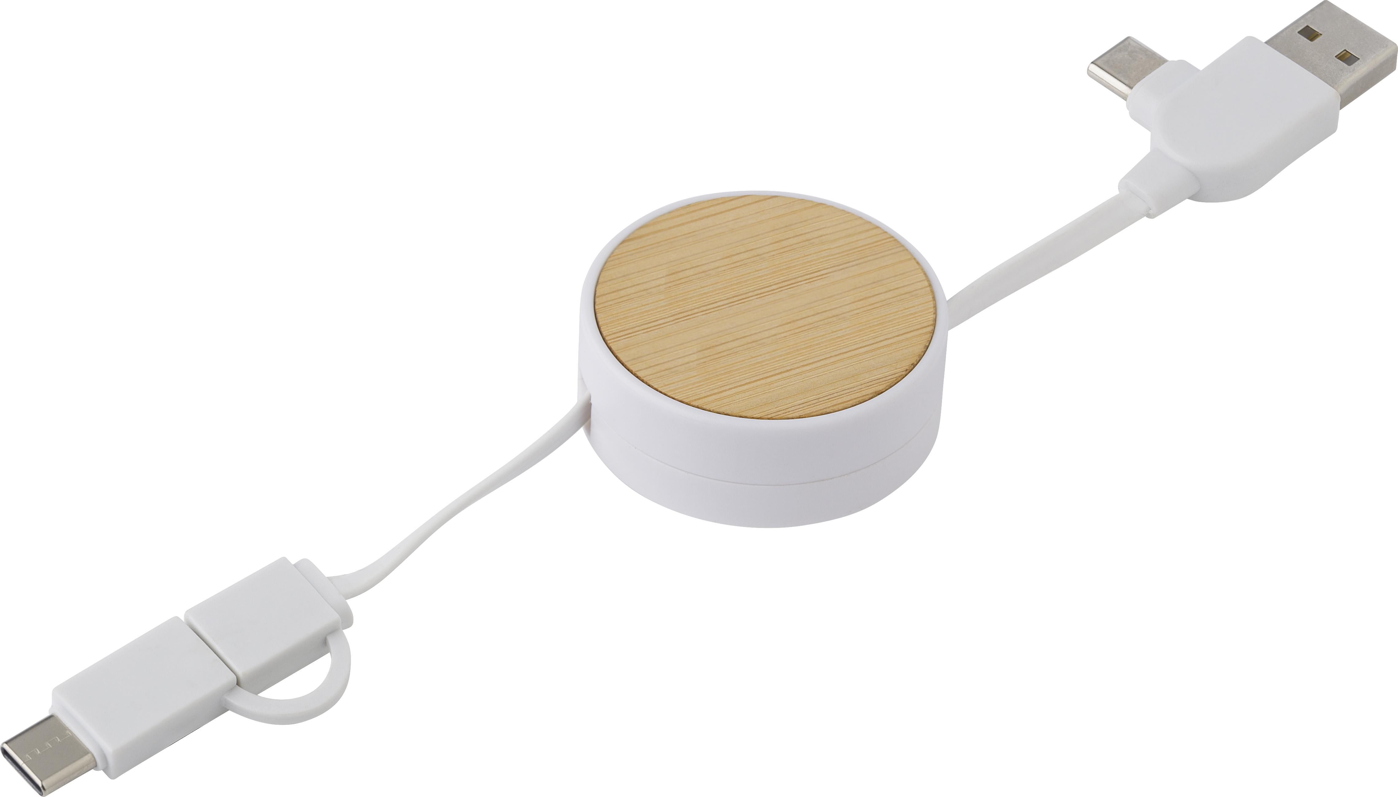 Câble de charge Jared | 3-en-1 | Extensible