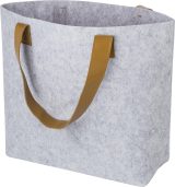 Vue 4 de Sac shopping Hunter | Feutre | Longues anses