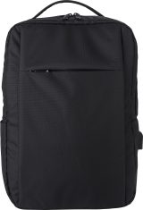 Vue 1 de Sac à dos pour ordinateur portable Jesse | 16 pouces | Port USB